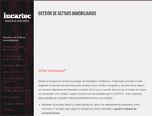 Tablet Screenshot of lucartec.com